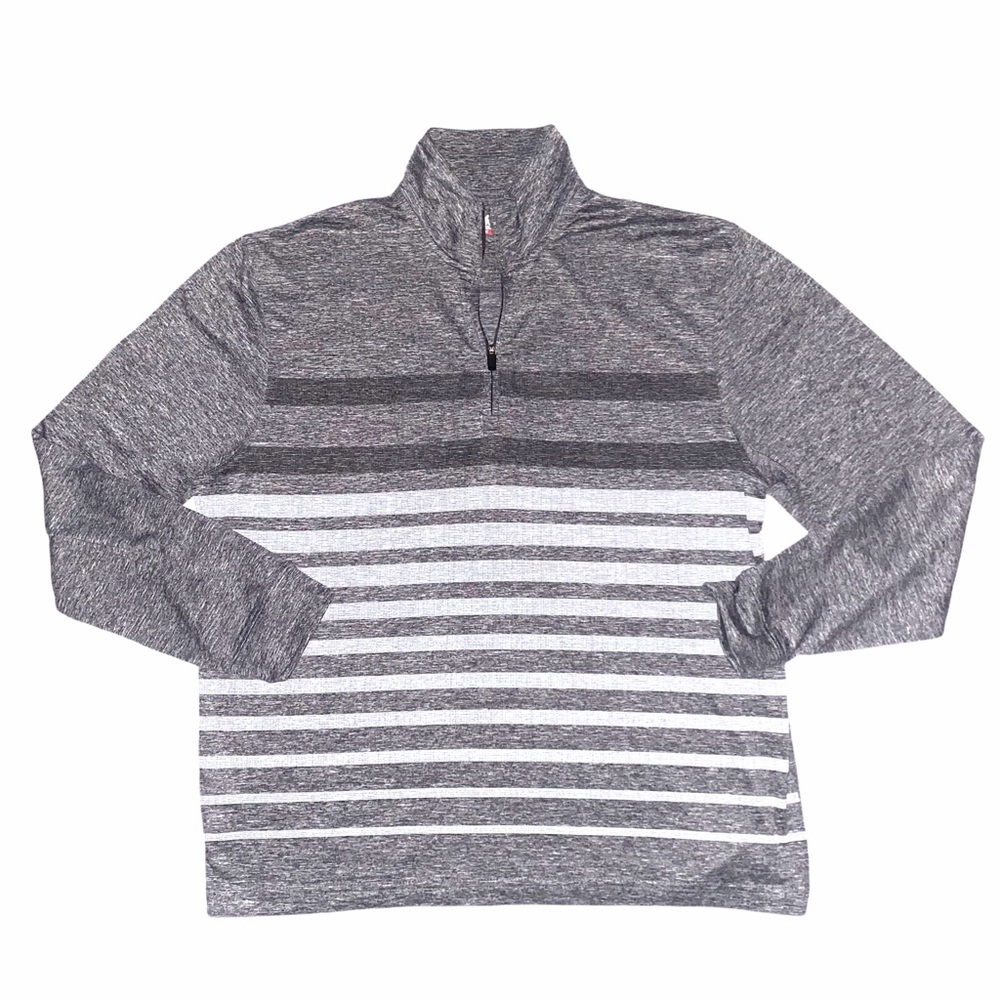 Grand Slam Men’s m/m long sleeve zipper polo shirt